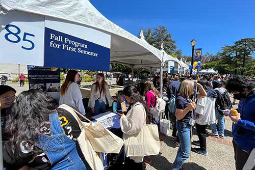 FPF table at Cal Day event