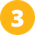 The number 3 in a yellow circle